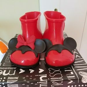 Mini Melissa Disney rain boots